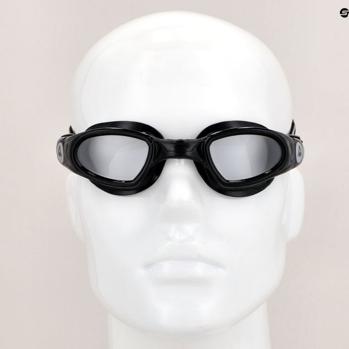 Aquasphere Mako 2 black/black/clear swim goggles EP3080101LC 7