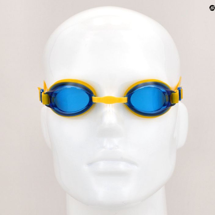 Speedo Jet V2 empire yellow/neon blue children's swimming goggles 8-09298B567 7
