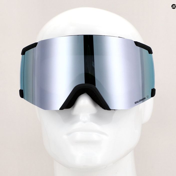 Salomon S/View ski goggles black/ml super white L41488100 7