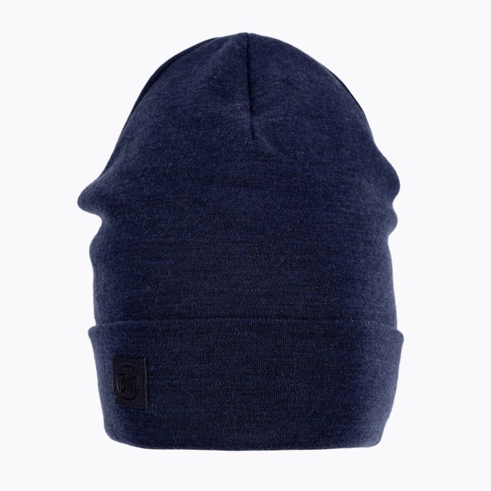 BUFF Heavyweight Merino Wool Hat Solid navy blue 111170 2