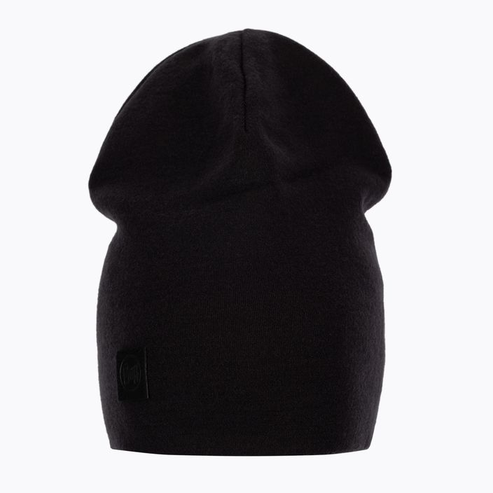BUFF Heavyweight Merino Wool Hat Solid black 113028 2