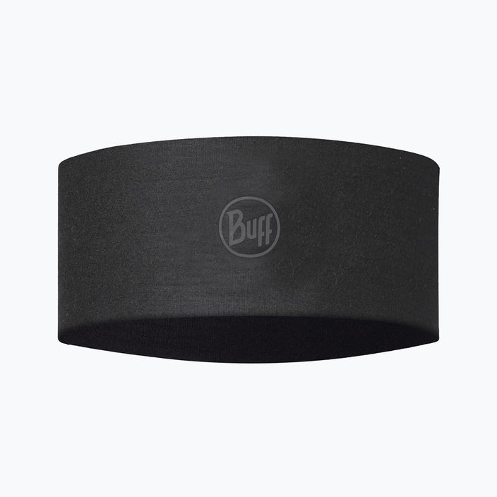 BUFF Coolnet UV Wide Solid headband black 120007.999.10.00