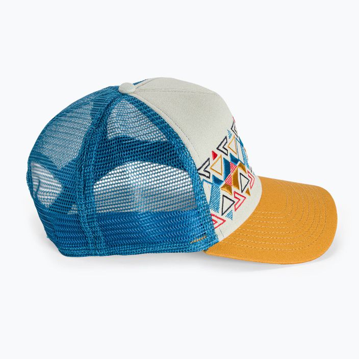 BUFF men's Trucker Ladji blue/yellow baseball cap 122597.555.10.00 2