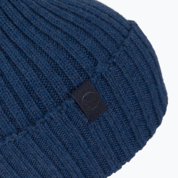 BUFF Merino Wool Knit 1Lhat Norval navy blue beanie 124242.788.10.00 3