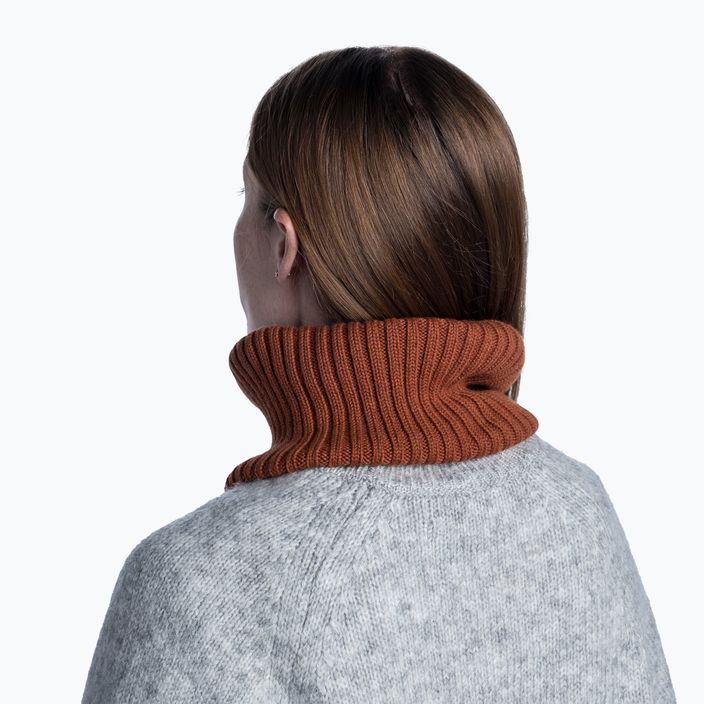 BUFF Knitted Neckwarmer Norval brown 124244.404.10.00 7