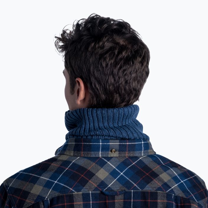 BUFF Knitted Neckwarmer Norval winter snood in navy blue 124244.788.10.00 7