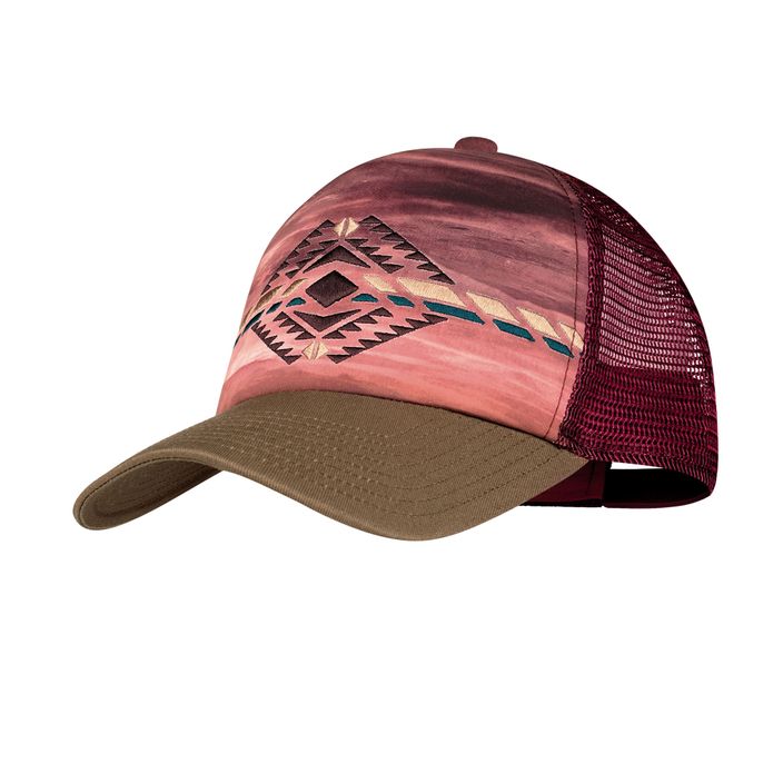 BUFF Trucker Sykora baseball cap maroon and brown 125365.632.30.00 6