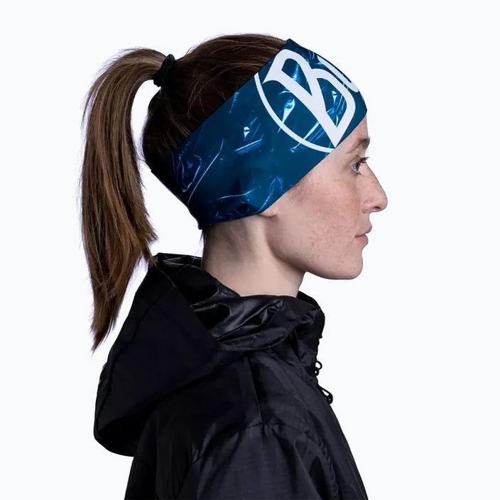 BUFF Tech Fleece Headband Xcross navy blue 126291.555.10.00 6