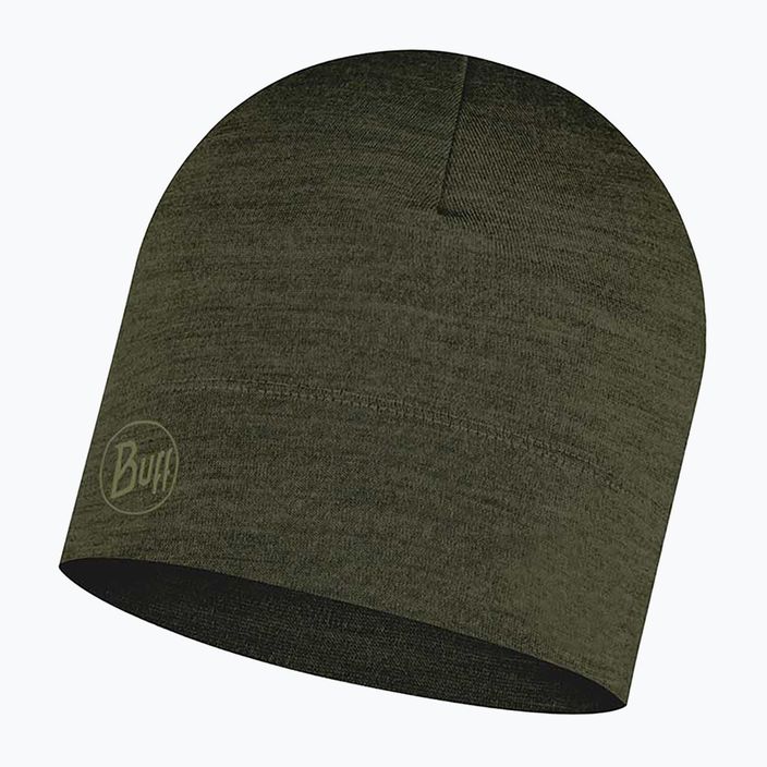 BUFF Lightweight Merino Wool Hat Solid green 113013.843.10.00 4
