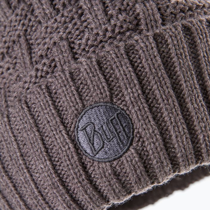BUFF Knitted & Fleece Hat Airon winter hat grey 111021.930.10.00 3