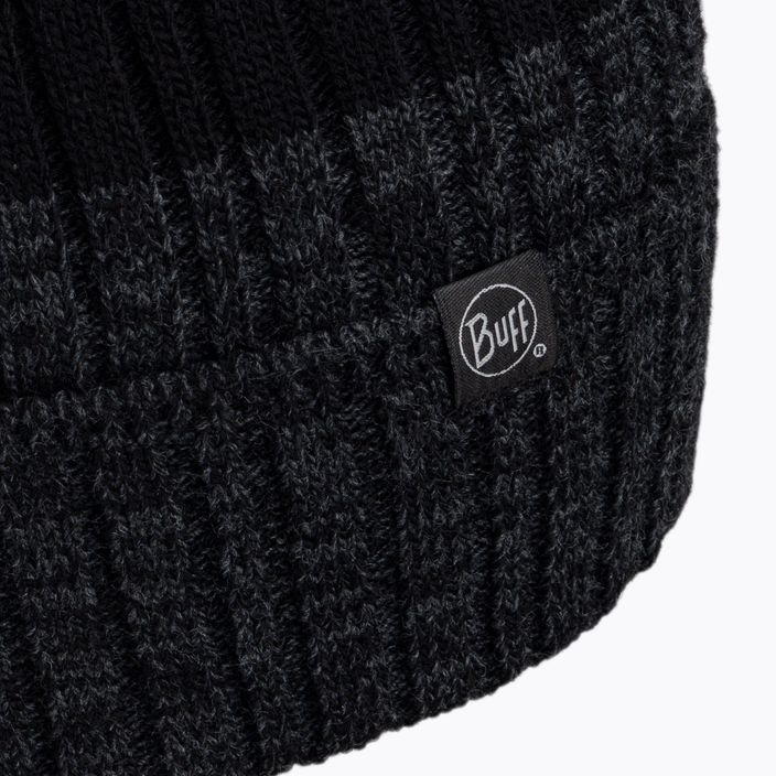 BUFF Knitted & Fleece Winter Band Hat black-grey 120850.999.10.00 3