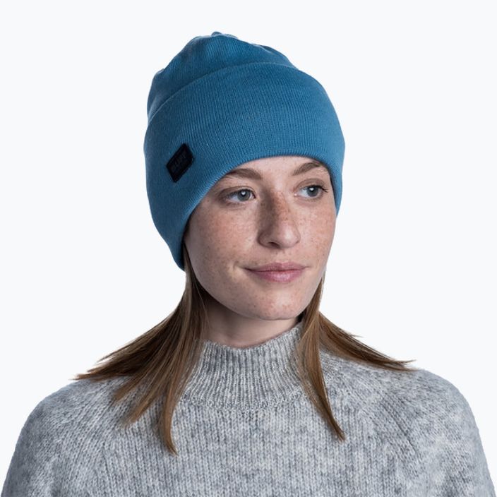 BUFF Knitted Hat Niels blue 126457.742.10.00 5