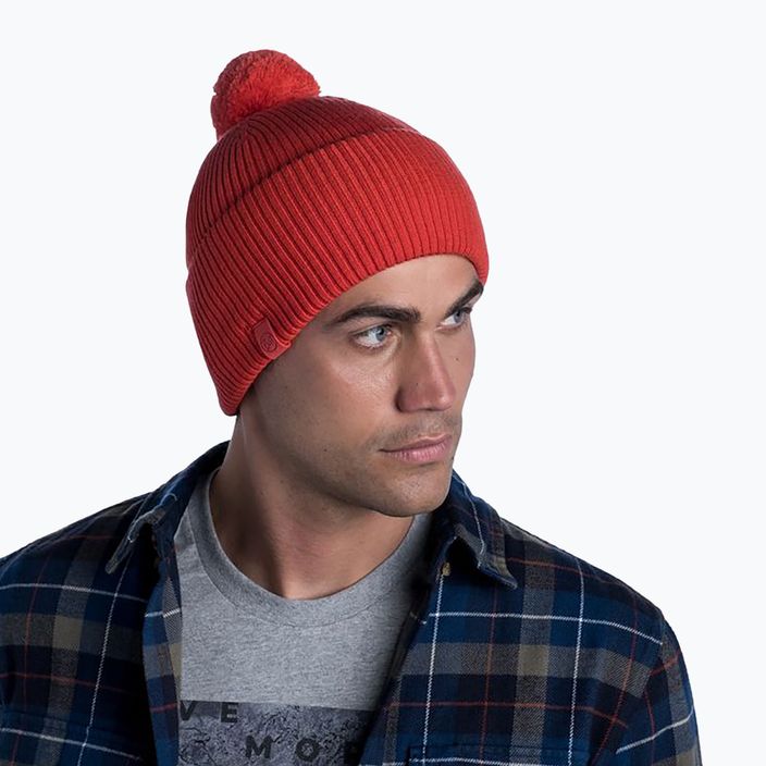 BUFF Knitted Hat Tim red 126463.220.10.00 7