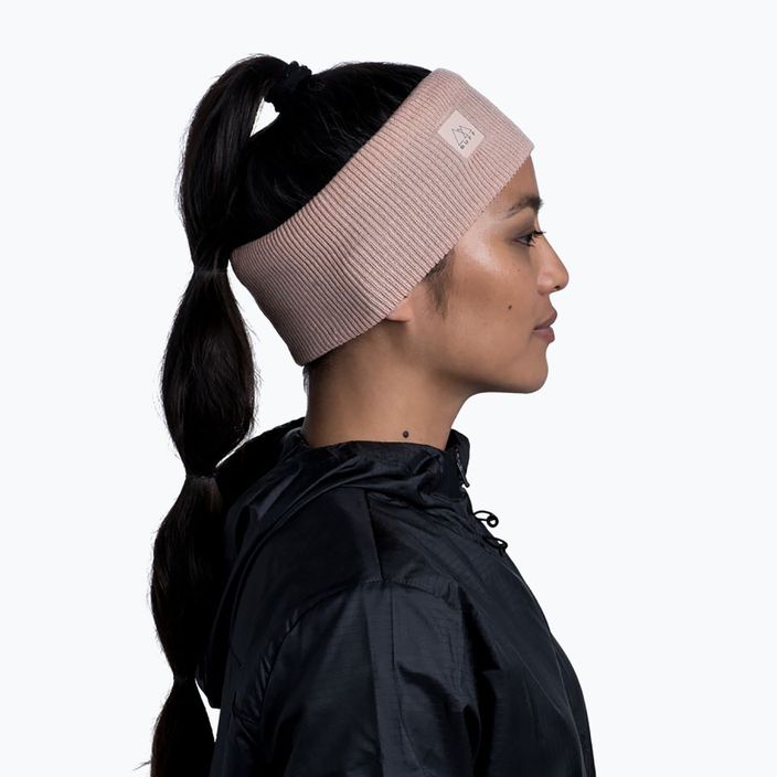BUFF Crossknit Headband Solid pink 126484.508 7