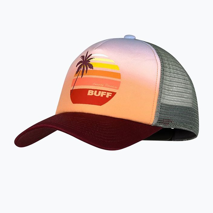 BUFF Trucker baseball cap Cheap maroon and orange 127791.555.30.00 6