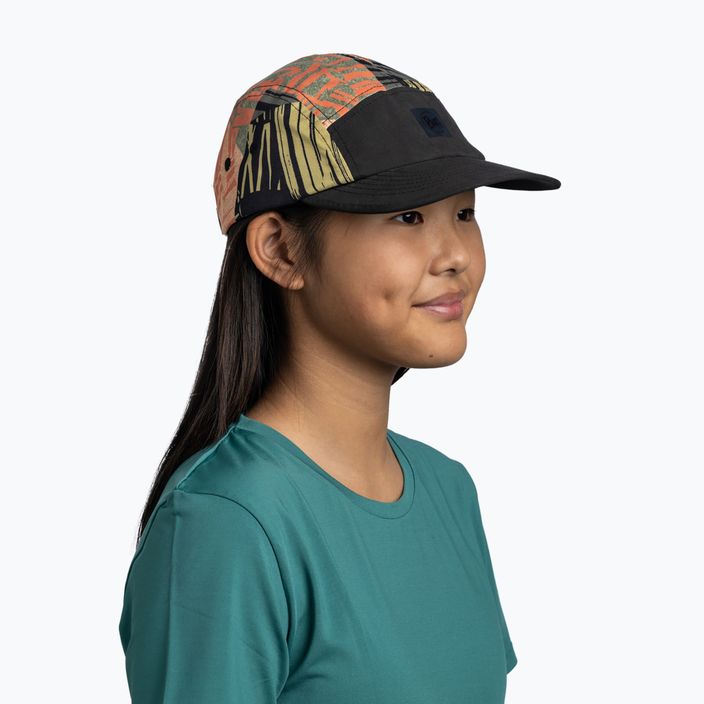 BUFF 5 Panels Noru children's baseball cap black 131315.999.10.00 9