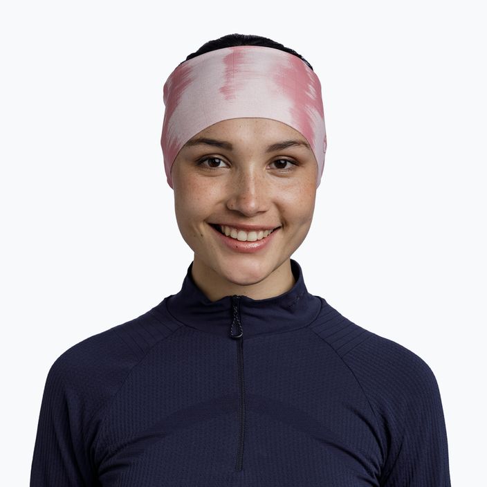 BUFF Tech Fleece nerody pale pink headband 2