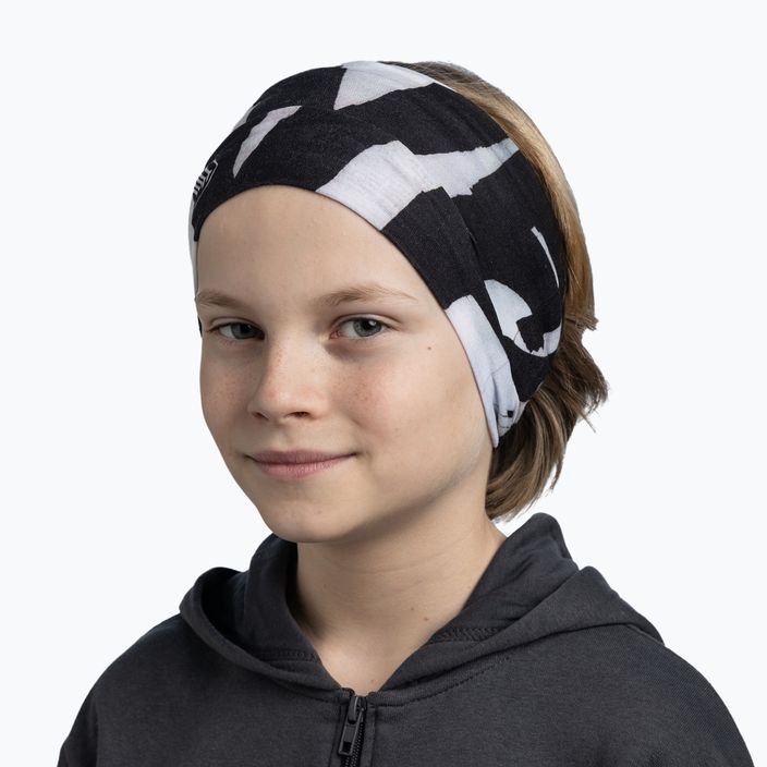 Children's multifunctional snood BUFF Original Ecostretch hione black 4