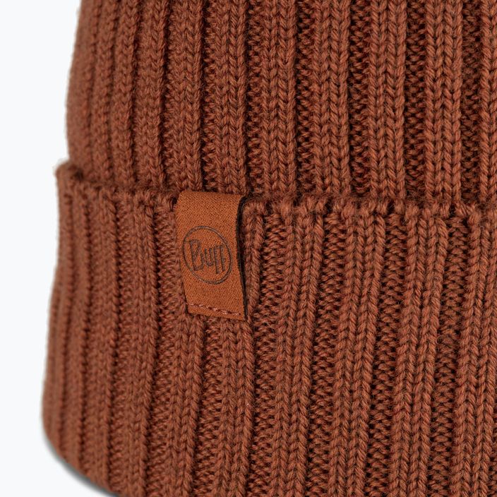 BUFF Knitted Norval winter beanie cinnamon 2