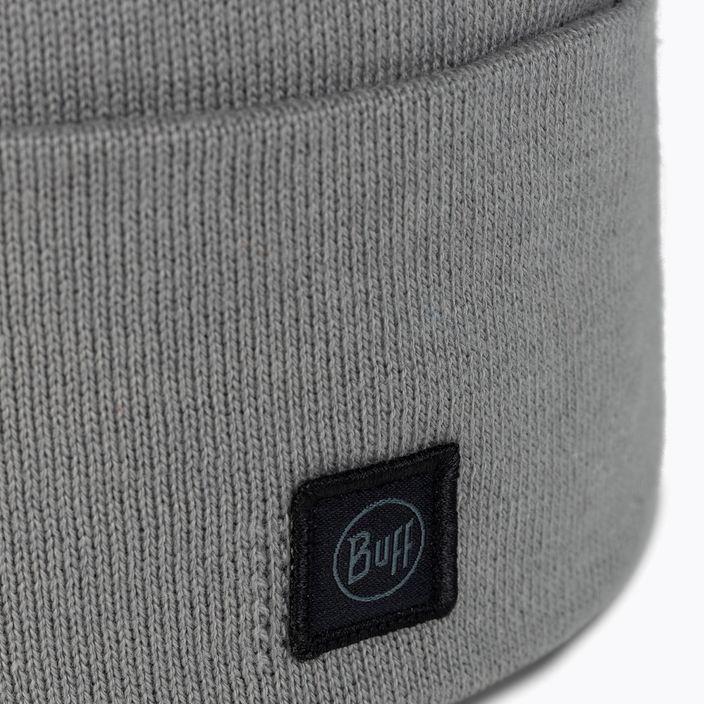 BUFF Knitted Niels Evo grey trekking cap 2