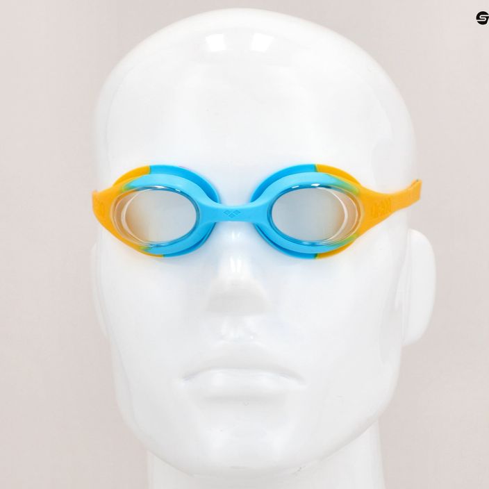 Arena Spider clear/yellow/lightblue children's swimming goggles 004310/202 7