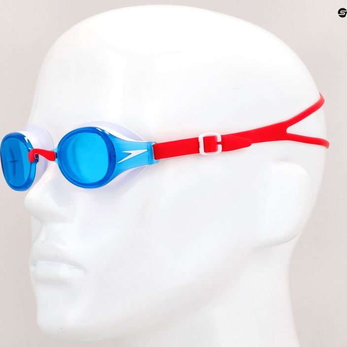 Speedo Hydropure Junior red/white/blue children's swimming goggles 8-126723083 7