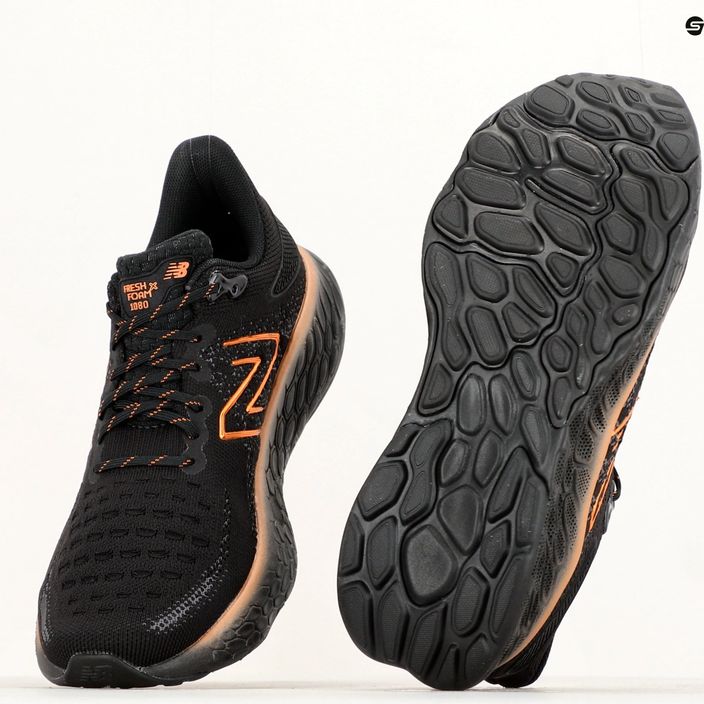 New Balance Fresh Foam 1080 v12 black/orange women's running shoes 12