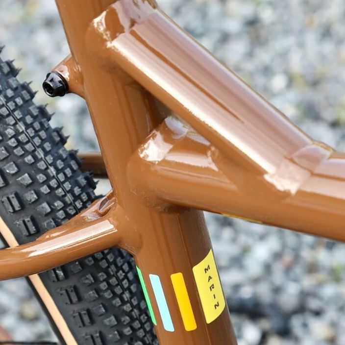 Marin DSX 2 gloss brown/yellow gravel bike 7