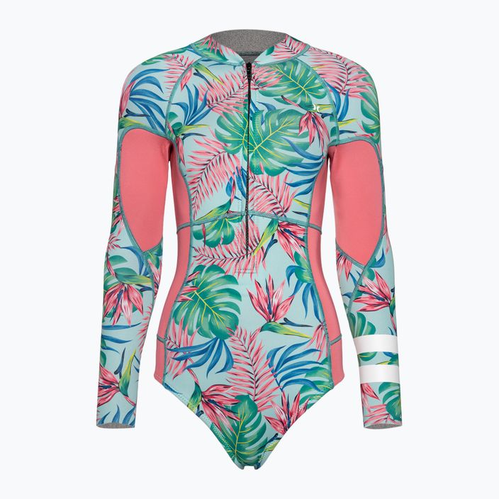 Hurley Advant women's 2 mm springsuit java tropical wetsuit