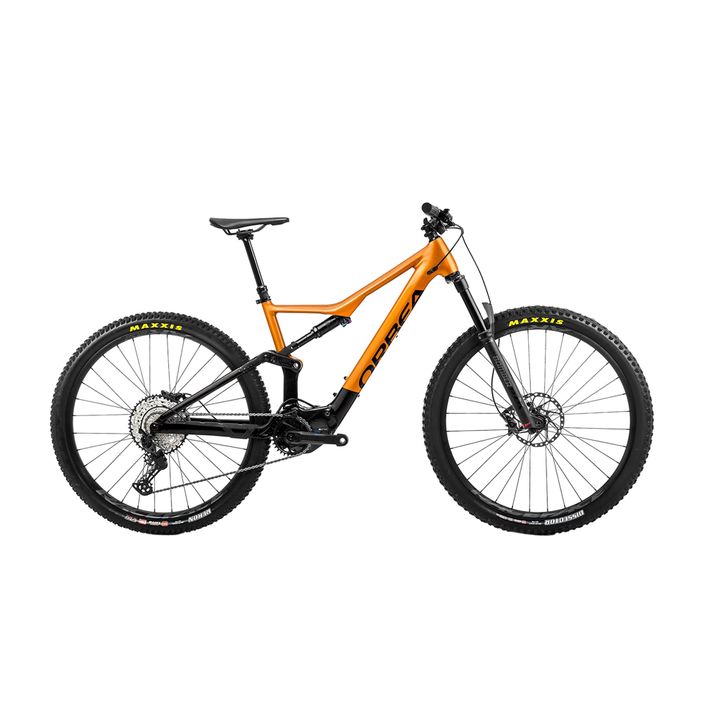 Orbea Rise H30 540Wh orange/black electric bike 2