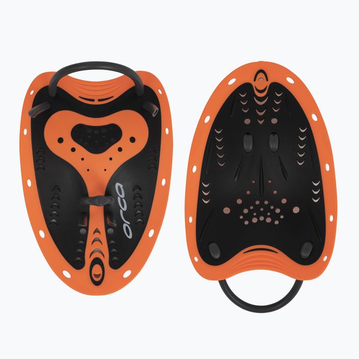 Orca Flexi Fit S swimming paddles orange HVBQ00 4