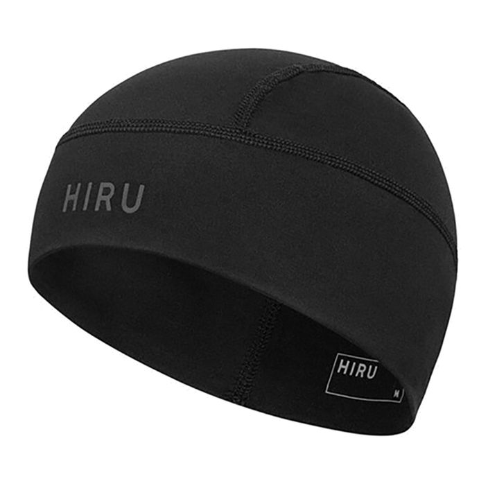 HIRU Underhelmet cycling cap full black 2