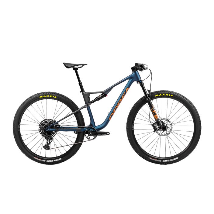 Orbea Oiz H20 2023 moondust blue/leo orange mountain bike 2
