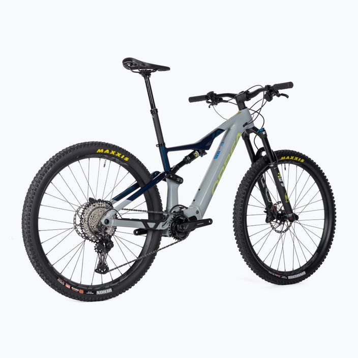 Orbea Rise H20 2023 electric bike grey-blue N37105V6 3