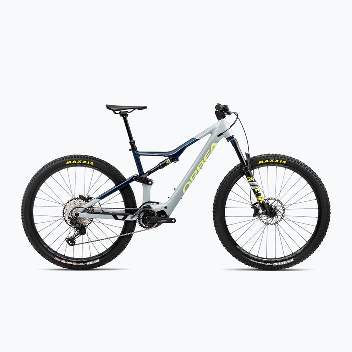 Orbea Rise H20 2023 electric bike grey-blue N37105V6 6