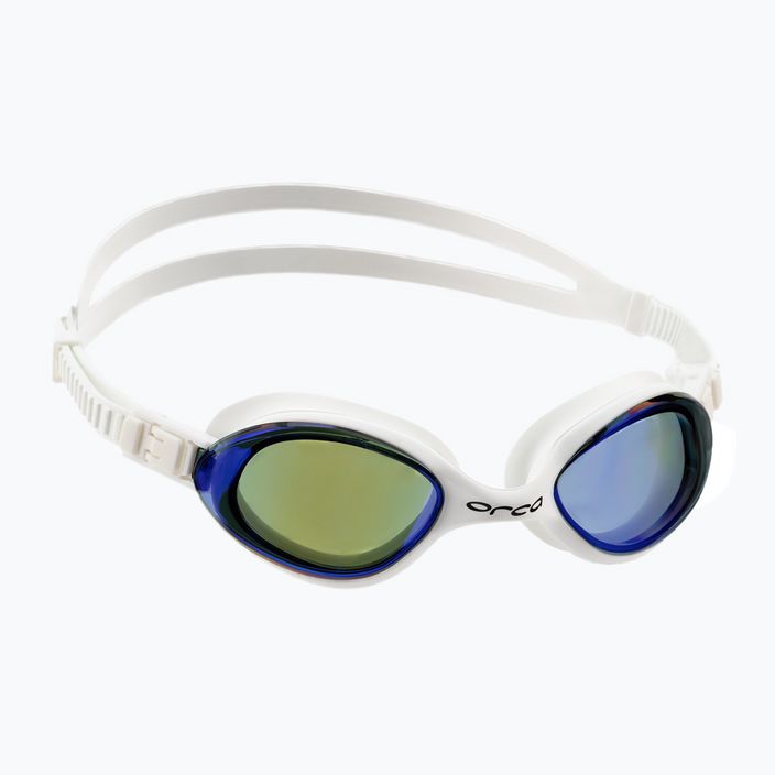 Orca Killa 180º white/blue swimming goggles FVA30000