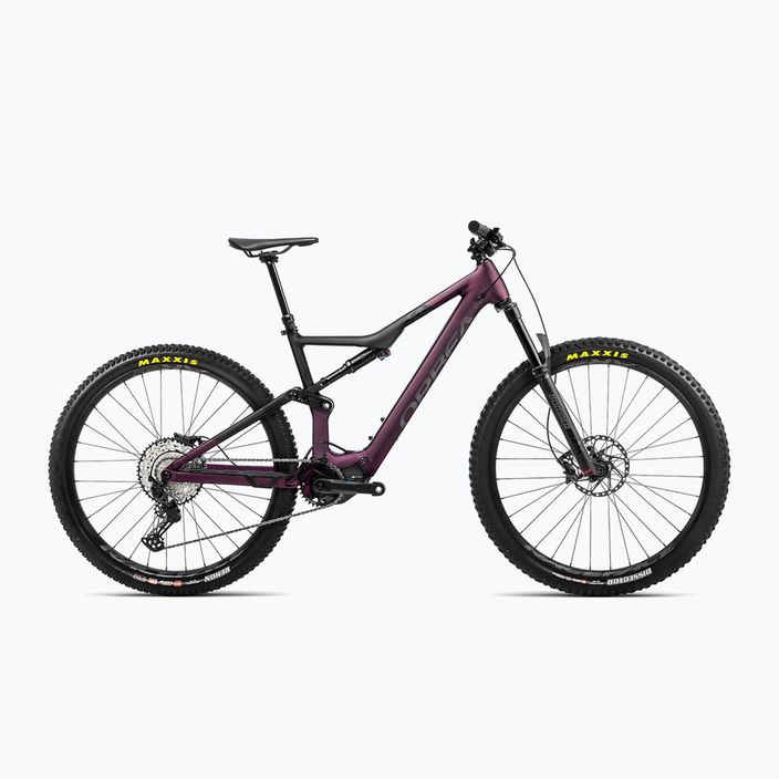 Orbea Rise H30 2023 purple electric bike M35515V7 7