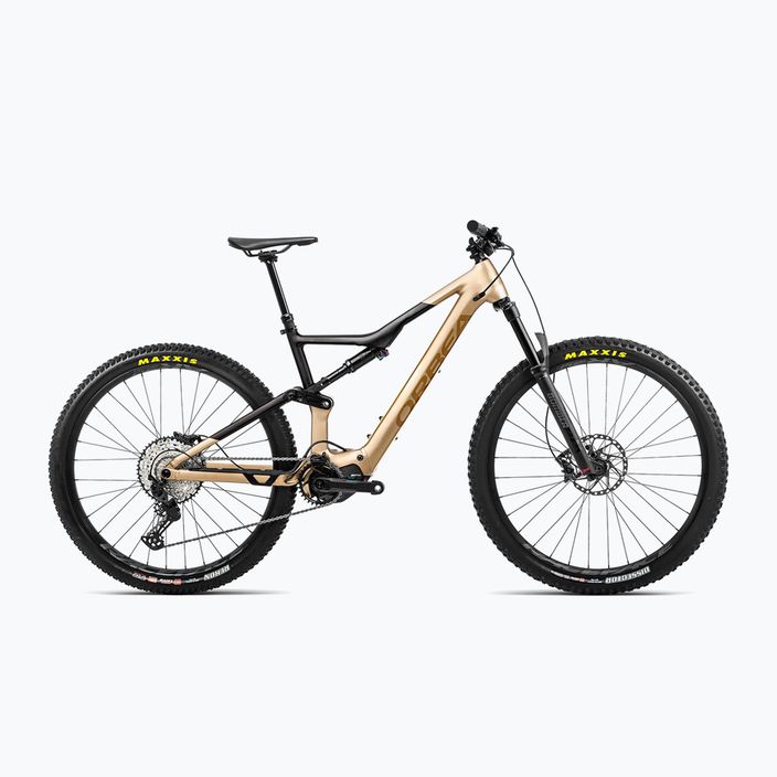 Orbea Rise H30 2023 electric bike gold-black M35517V5