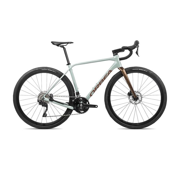 Orbea Terra H40 2024 blue stone/copper gravel bike 2