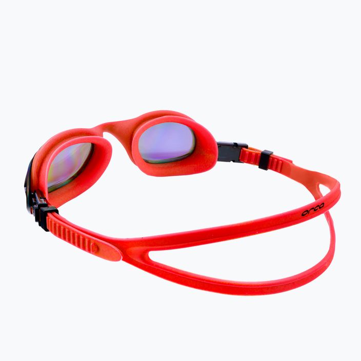 Orca Killa 180º high visibility orange/mirror swim goggles FVA30054 4