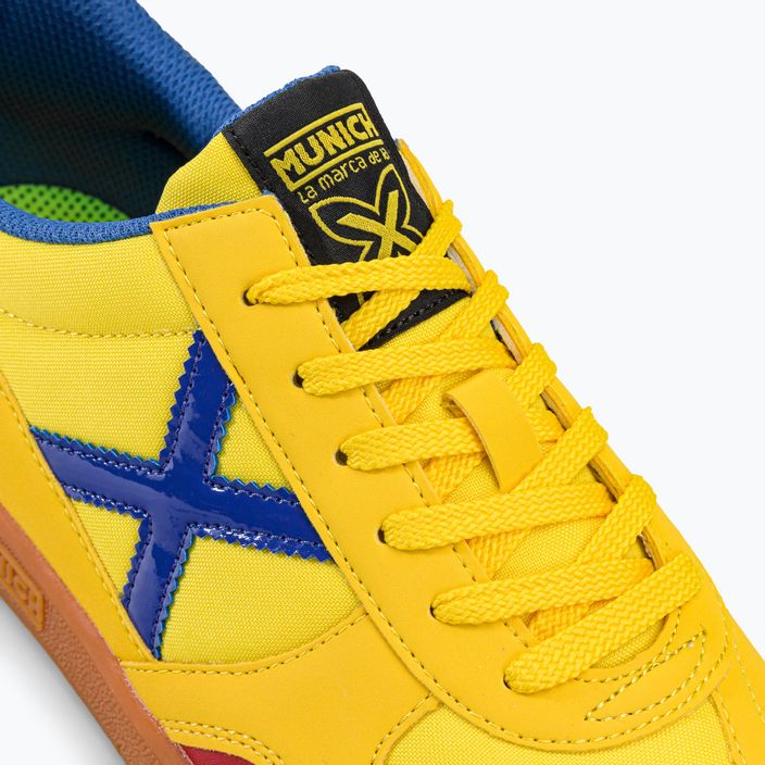 MUNICH Gresca yellow football boots 8