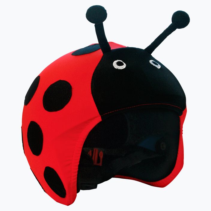 COOLCASC Ladybird helmet overlay red 001 2