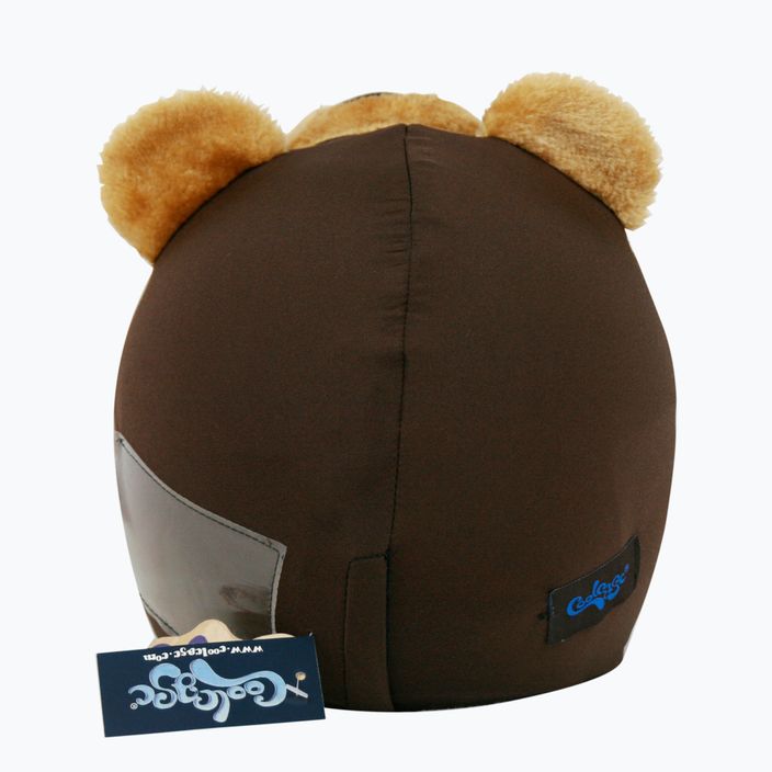 COOLCASC Teddy Bear helmet overlay brown 6 4