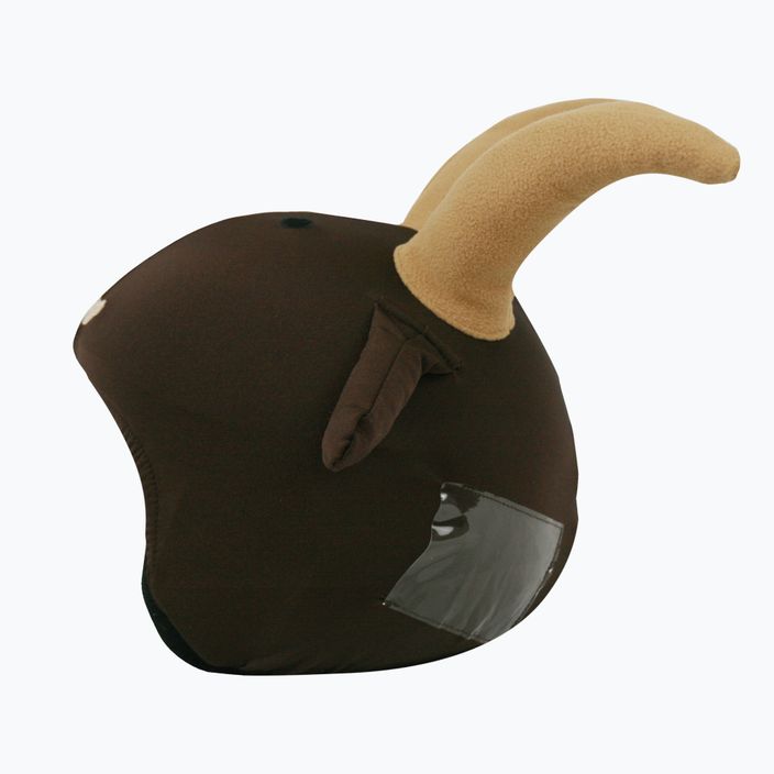 COOLCASC Goat helmet cap brown 18 3