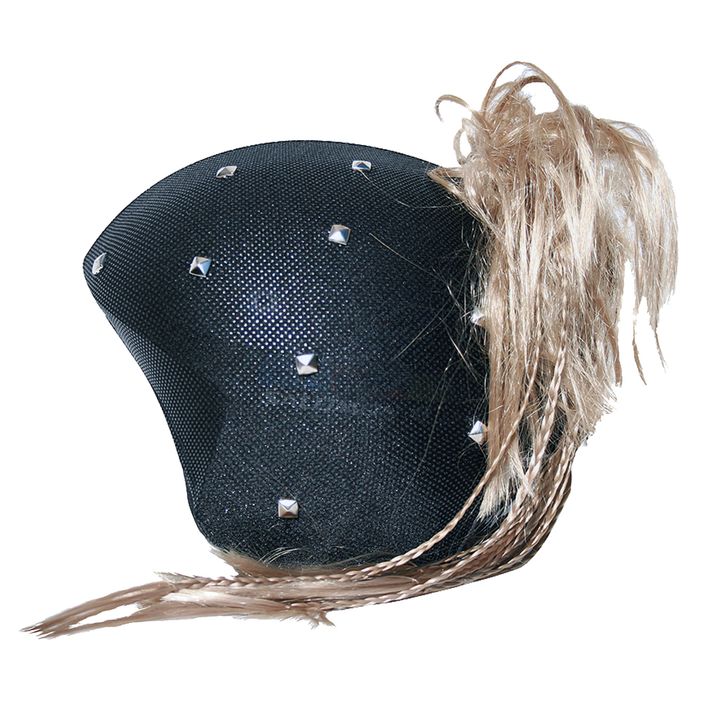 COOLCASC Punky Girl helmet overlay black S062 2