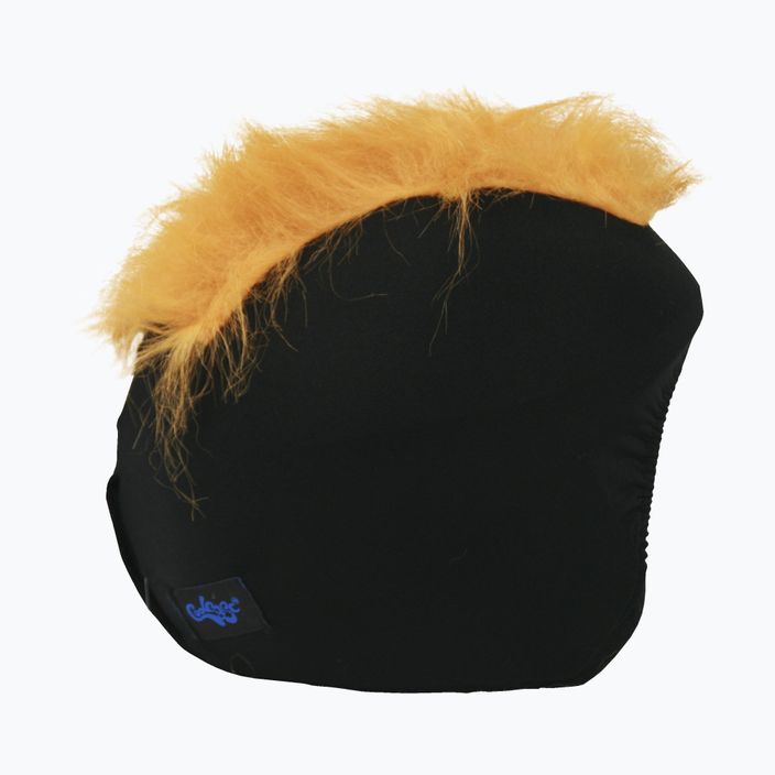 COOLCASC Furry Orange helmet overlay black S067 2