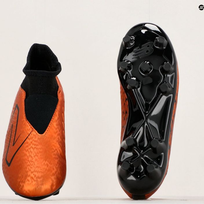 New Balance Tekela V4 Magique FG JR copper children's football boots 12