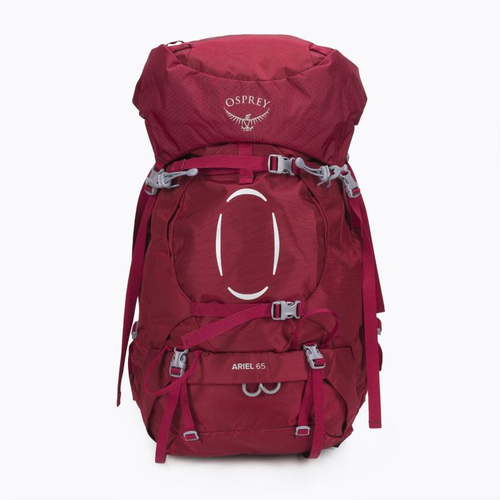Women's trekking backpack Osprey Ariel 65 l red 10002883 2