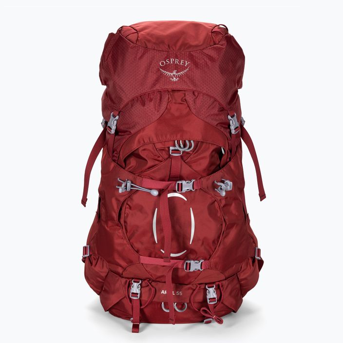 Women's trekking backpack Osprey Ariel 55 l red 10002887