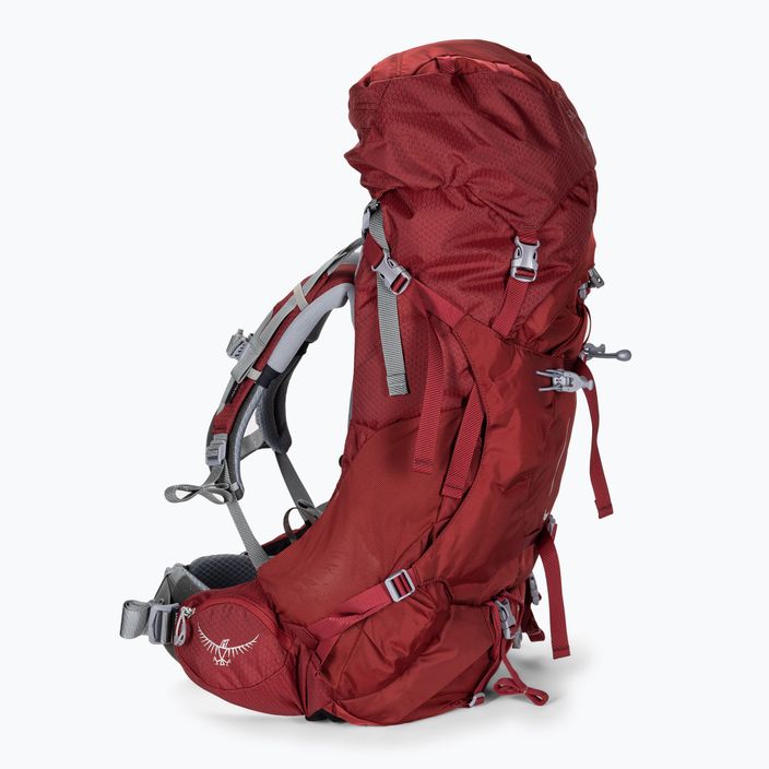 Women's trekking backpack Osprey Ariel 55 l red 10002887 2